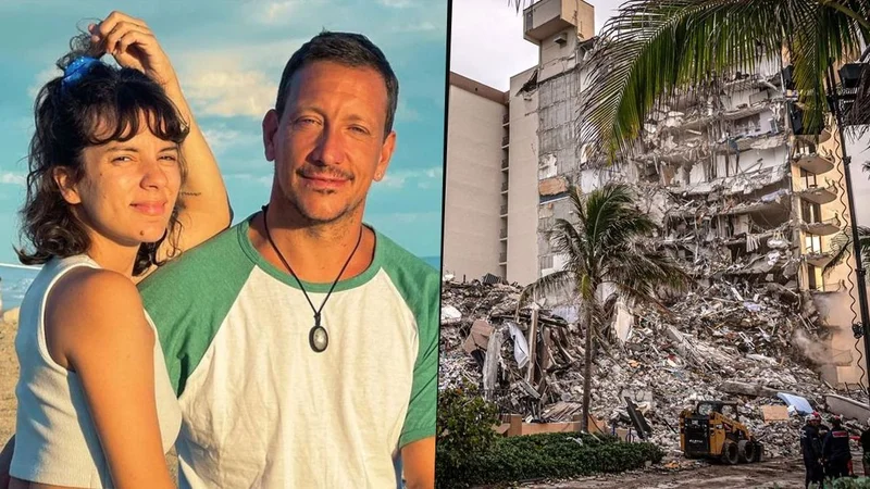 Gimena Accardi y Nicolás Vázquez, secuelas y heridas del derrumbe en Miami
