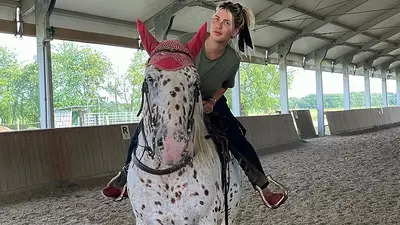 Wanda Nara, caballo, redes sociales, Francesca Wanda Nara, caballo, redes sociales, Francesca