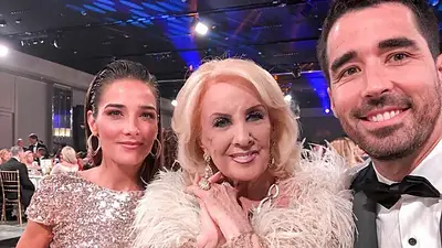 Mirtha Legrand, Nacho Viale, Juana Viale, televisión, Grupo Clarín Mirtha Legrand, Nacho Viale, Juana Viale, televisión, Grupo Clarín