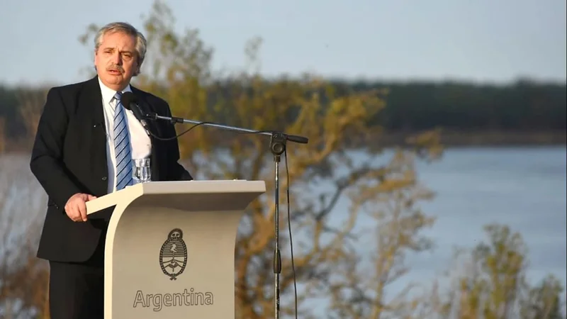 Alberto Fernández y la Hidrovía 