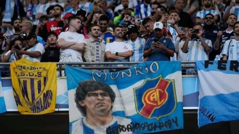 La hinchada Argentina copó Londres y Wembley