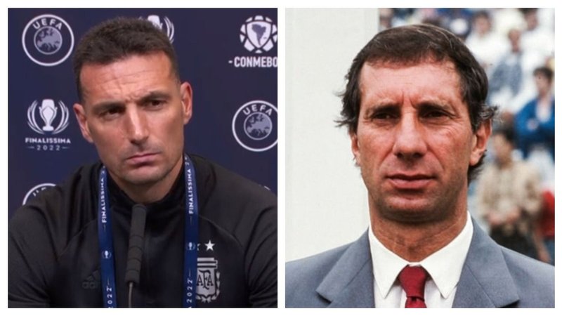 Lionel Scaloni Carlos Bilardo Selección Argentina