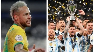 El mensaje provocador de Neymar contra la Selección Argentina