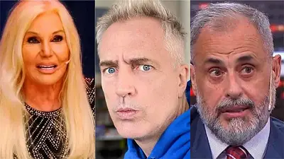 Susana Giménez, Marley y Jorge Rial Susana Giménez, Marley y Jorge Rial