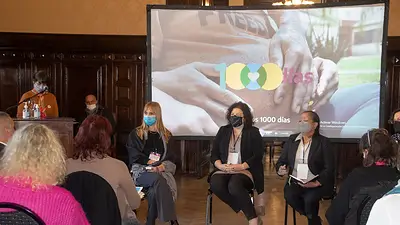 Vizzotti inauguró encuentro sobre avances en la implementación de la Ley 1000 Días Vizzotti inauguró encuentro sobre avances en la implementación de la Ley 1000 Días
