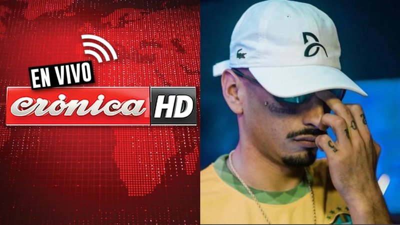 Murió El Noba: la polémica placa de Crónica TV
