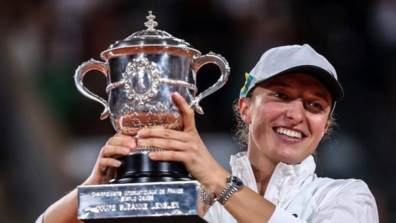 Iga Swiatek campeona en Roland Garros