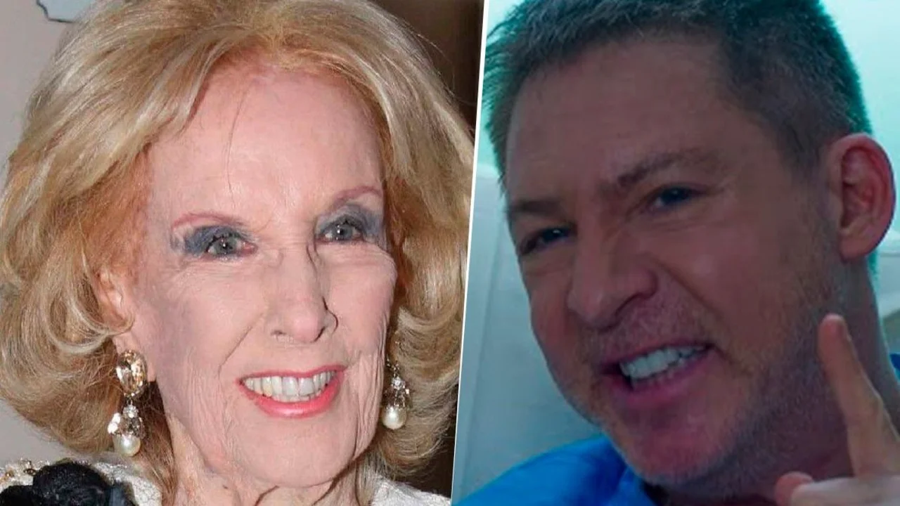 Adrián Suar, Mirtha Legrand, El Trece