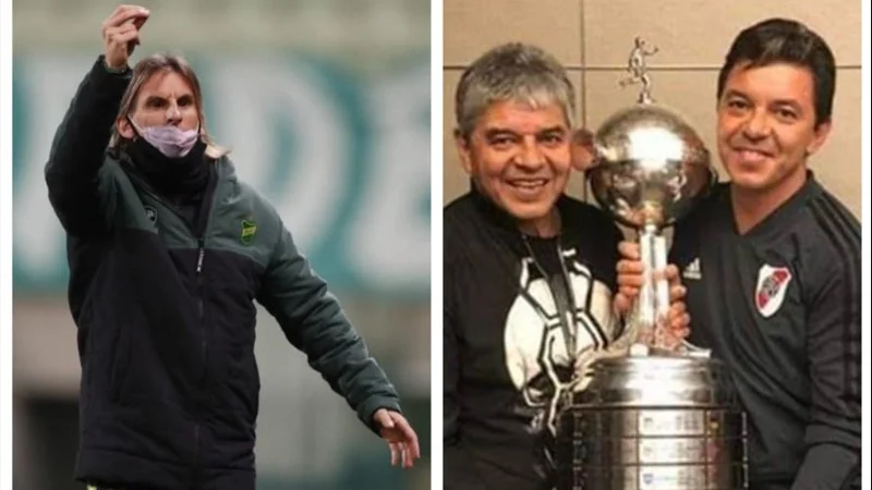 River, Marcelo Gallardo, Sebastián Beccacece, fútbol, deportes, Máximo Gallardo