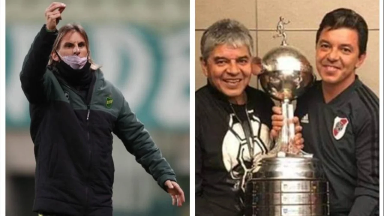River, Marcelo Gallardo, Sebastián Beccacece, fútbol, deportes, Máximo Gallardo