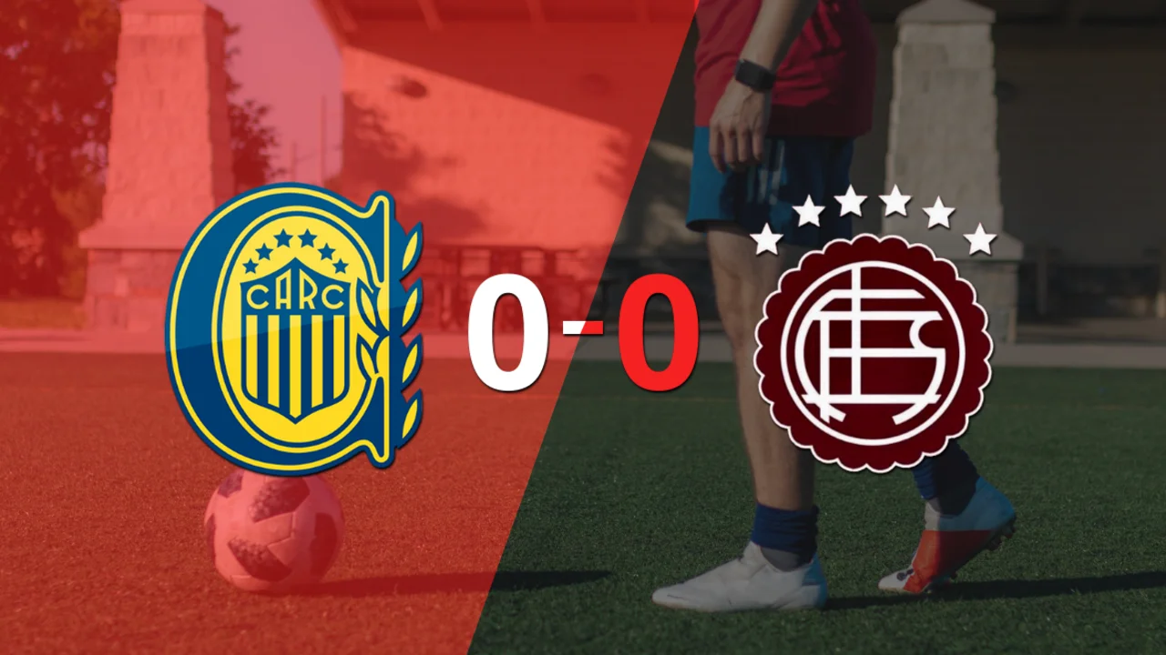 Rosario Central y Lanús terminaron sin goles