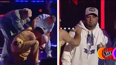 Participante de La Voz Argentina se desplomó y rompió en llanto tras quedar eliminado del programa Participante de La Voz Argentina se desplomó y rompió en llanto tras quedar eliminado del programa