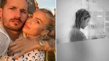 Ricky Montaner posteó un polémico video de Stefi Roitman en la bañera