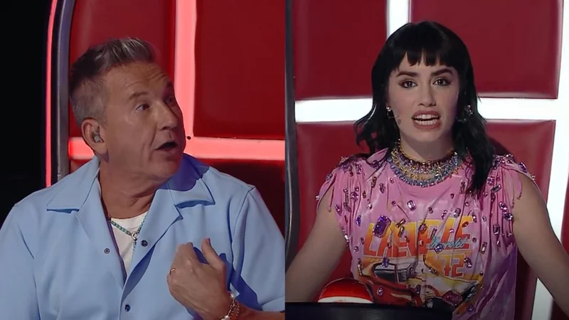 Lali Espósito y Ricardo Montaner.