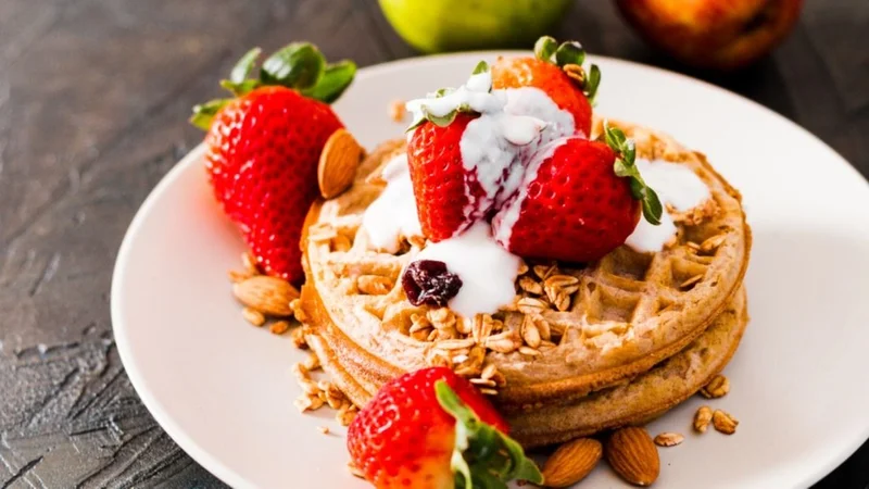 Receta de waffles