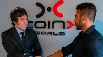 Javier Milei Coinx Javier Milei Coinx
