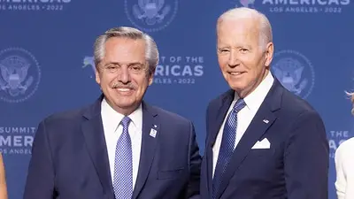Alberto Fernández y Joe Biden Alberto Fernández y Joe Biden