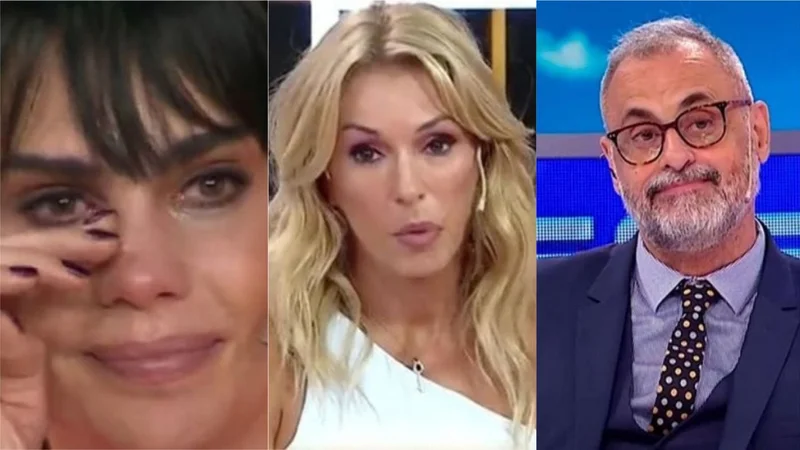 Romina Pereiro, Yanina Latorre y Jorge Rial