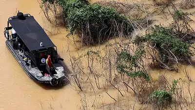 Encontraron los restos de los dos hombres desaparecidos en el Amazonas Encontraron los restos de los dos hombres desaparecidos en el Amazonas