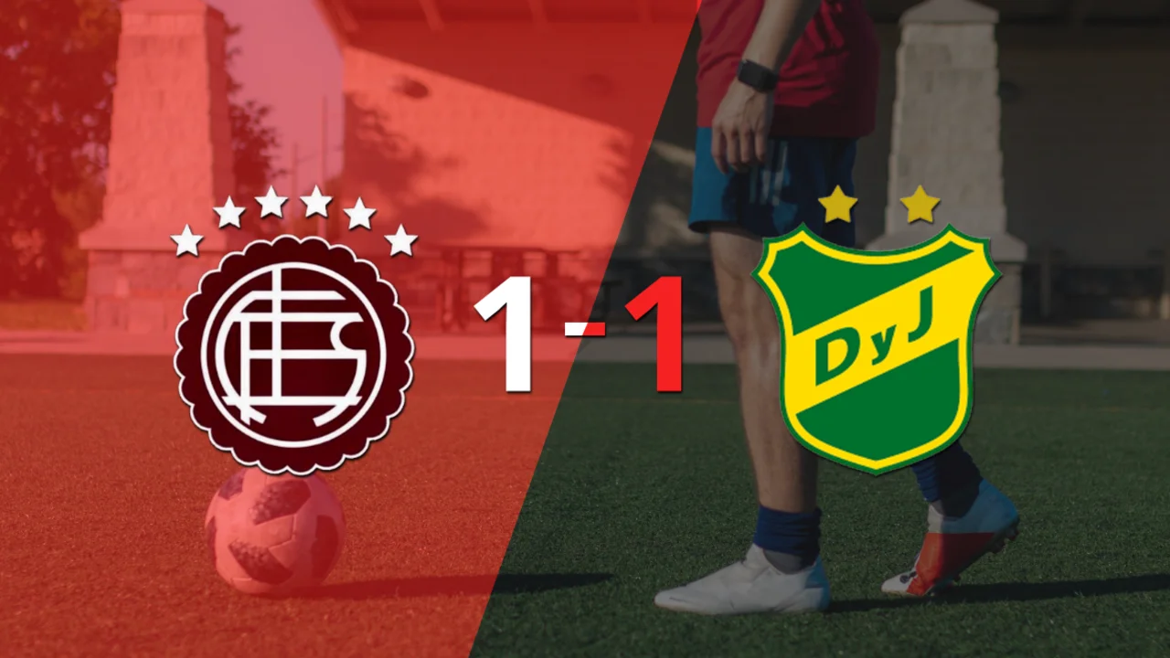 Lanús y Defensa y Justicia se reparten los puntos y empatan 1-1