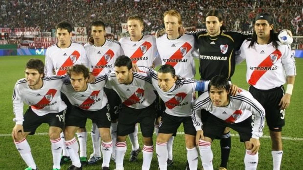River, Marcelo Gallardo, Federico Domínguez.