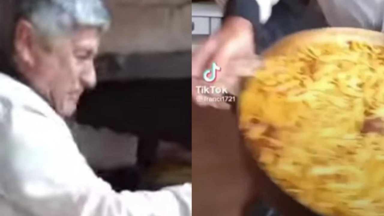 ""Correte nene que me estoy quemando!" fue la frase del abuelo a su nieto que se volvió viral en Tik Tok y las redes