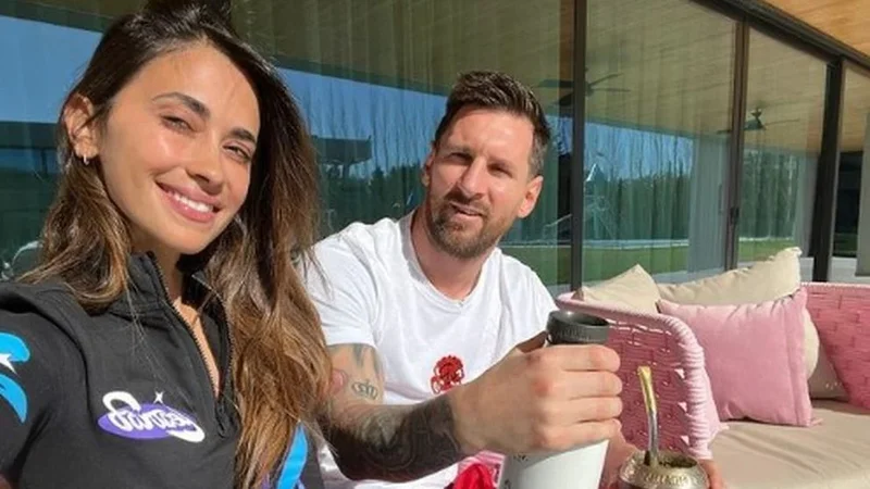 Antonela Roccuzzo Lionel Messi