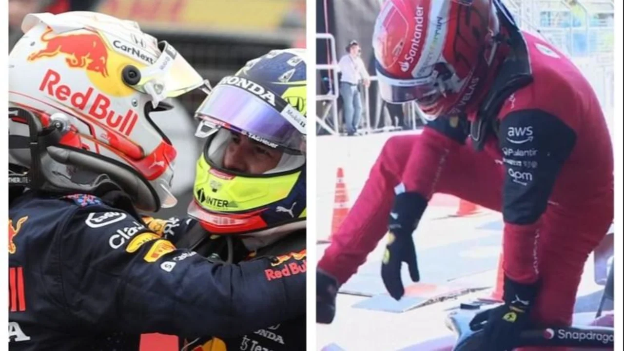 Red Bull, Bakú, Fórmula 1, Ferrari, automovilismo, Max Verstappen, Checo Pérez, Charles Leclerc