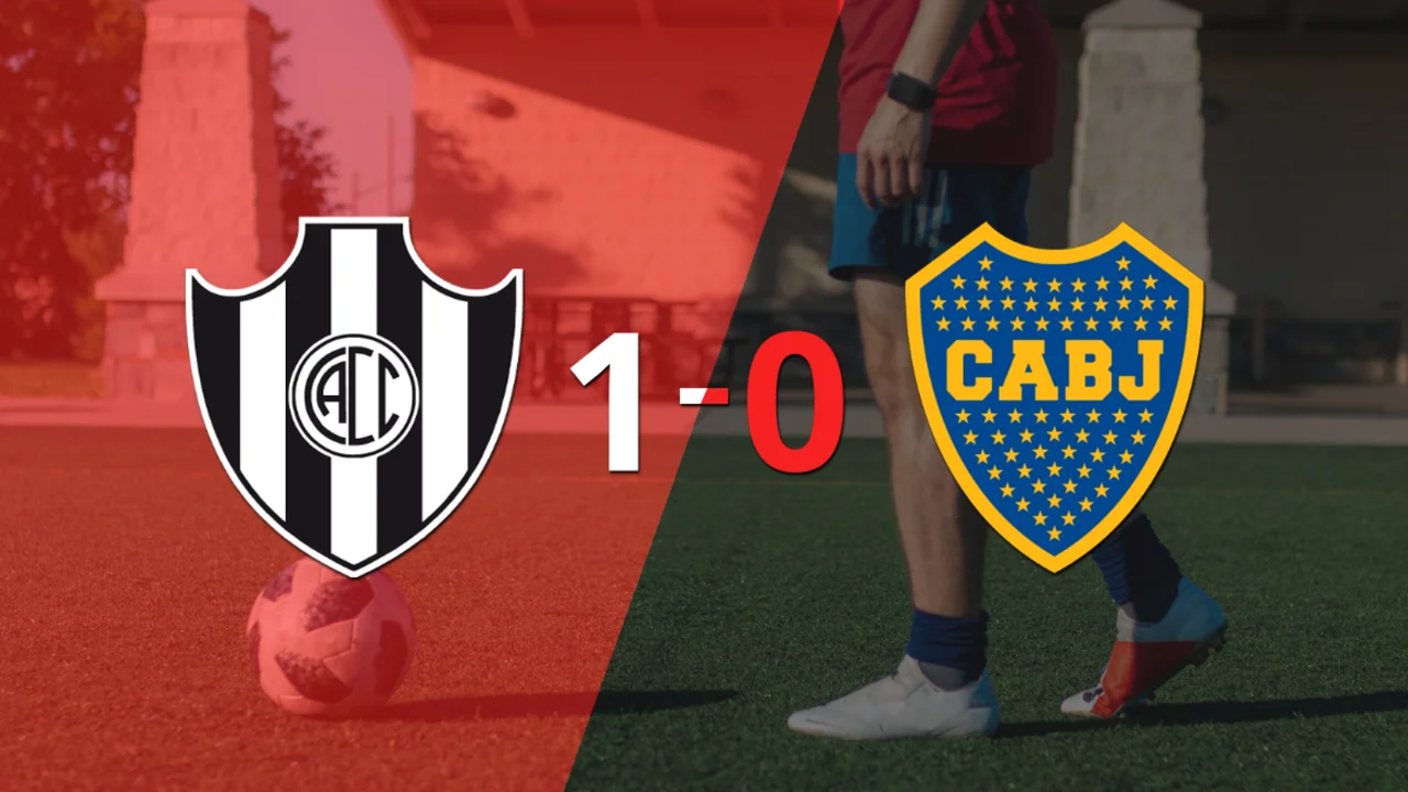 A Central Córdoba (SE) le alcanzó con un gol para derrotar a Boca Juniors en el estadio Alfredo Terrera