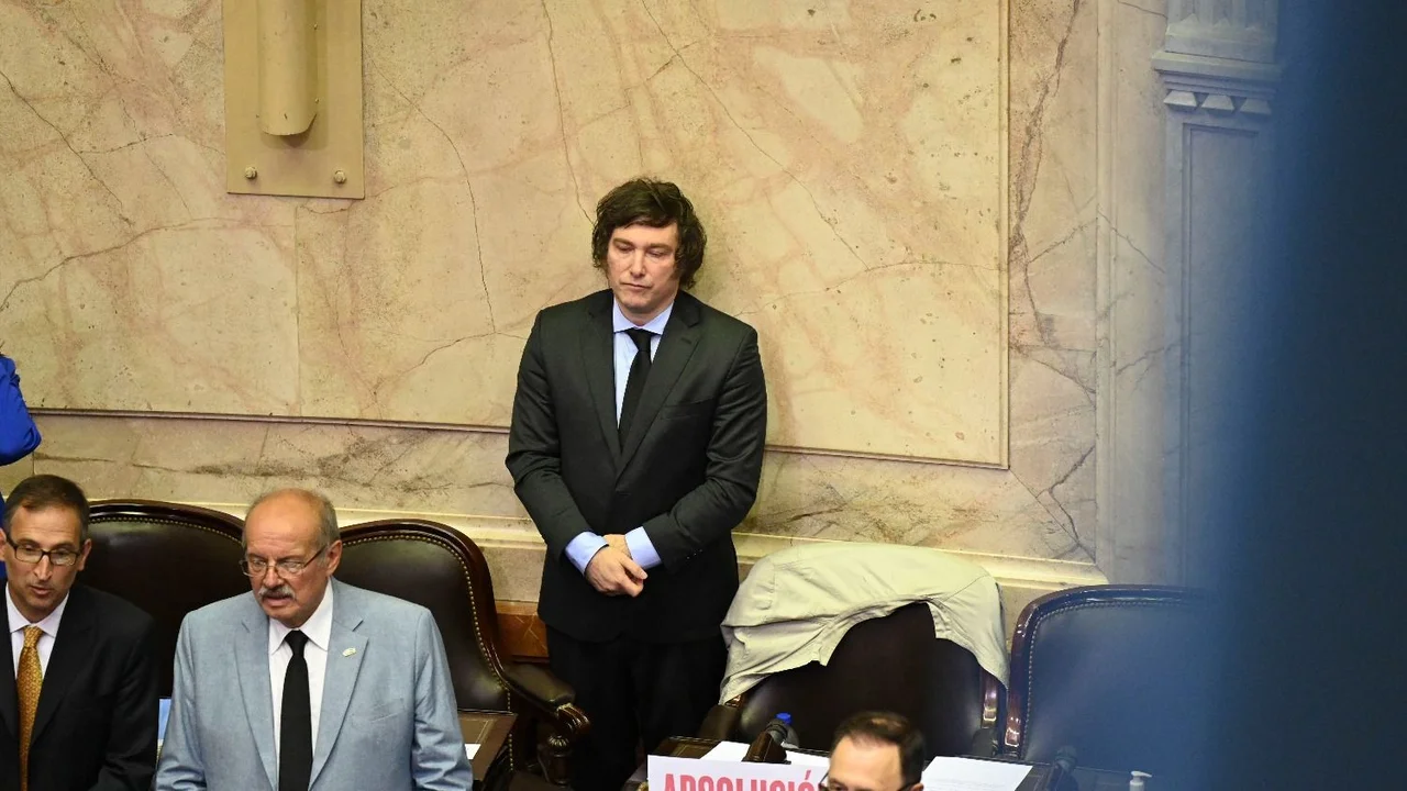 Una nueva encuesta confirma la fuerte caída de imagen de Javier Milei
