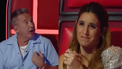 Soledad Pastorutti y Ricardo Montaner. Soledad Pastorutti y Ricardo Montaner.