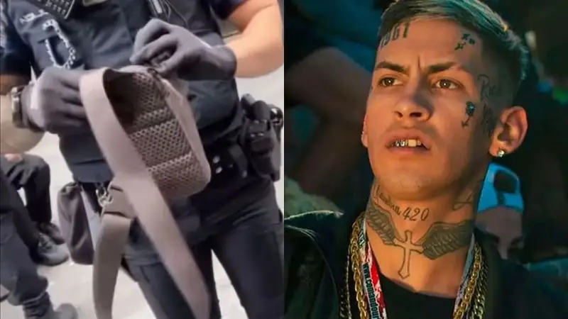 L-Gante fue detenido por un policía de España