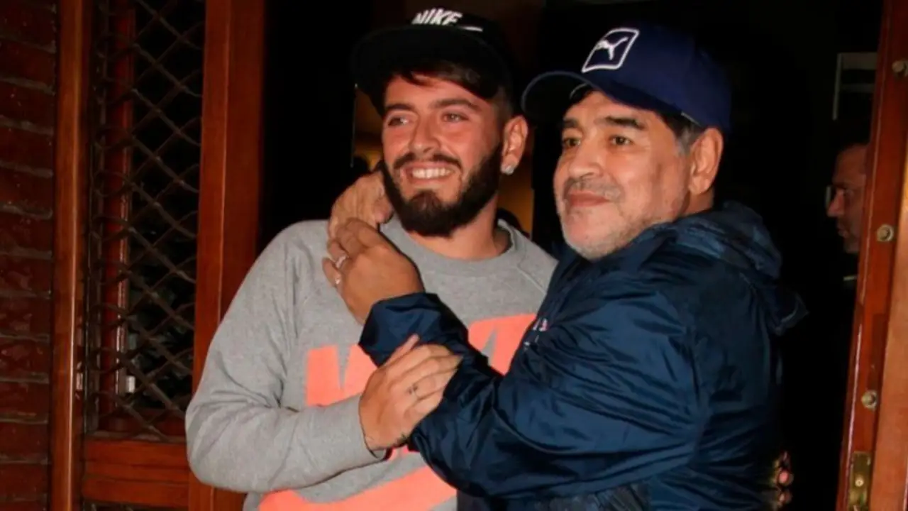 Diego Maradona Jr en Argentina habló sobre su papá y despertó la polémica: "En Nápoles lo quieren más que acá"