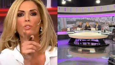 Viviana Canosa, enojada en el programa de TV Viviana Canosa, enojada en el programa de TV