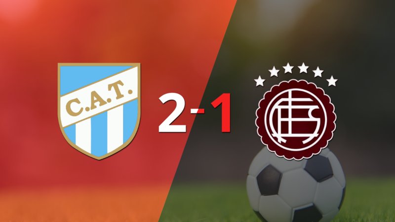 Doblete de Ramiro Carrera guió el triunfo de Atlético Tucumán sobre Lanús