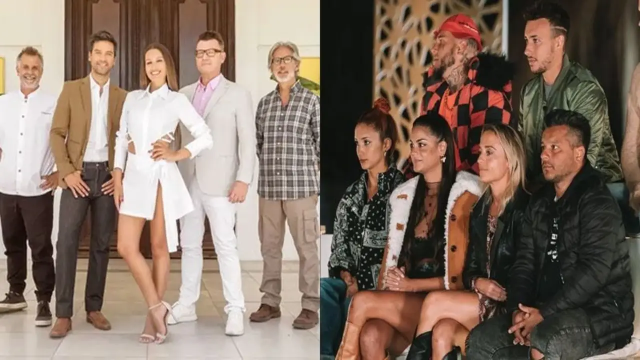 Conductores y participantes de El Hotel de los Famosos