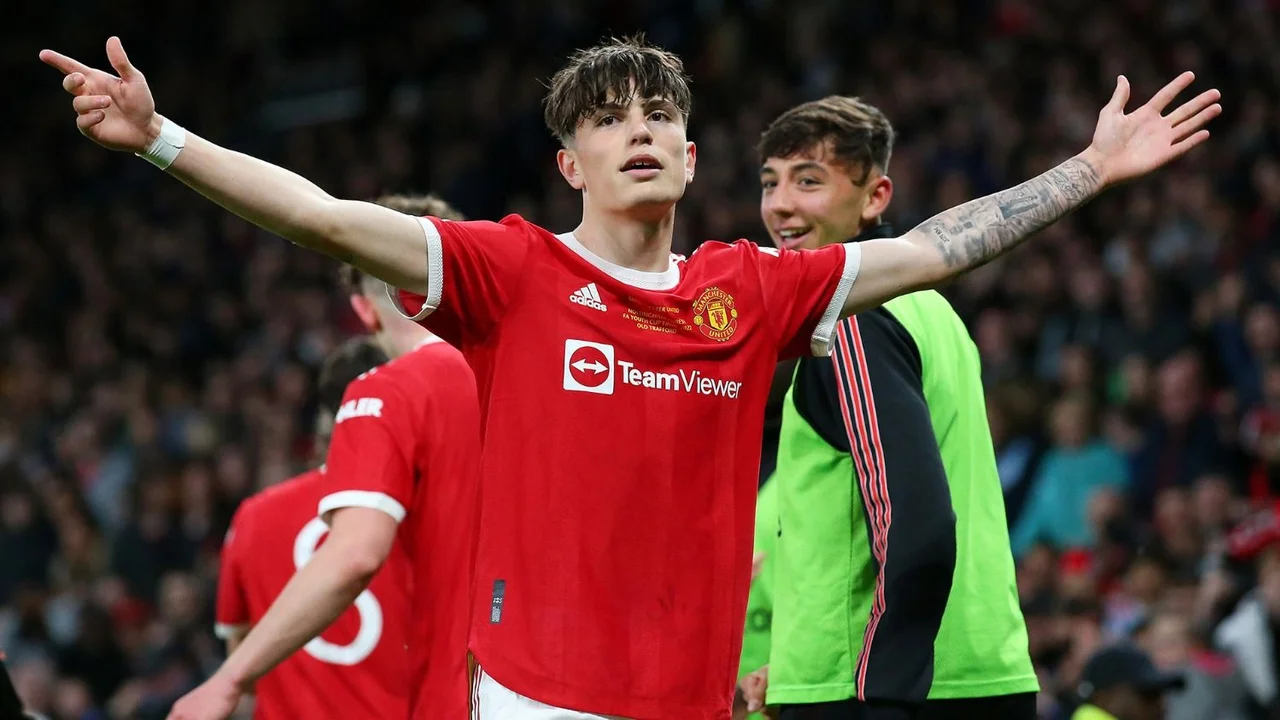 Manchester United, Alejandro Garnacho, Selección Argentina, fútbol, deportes