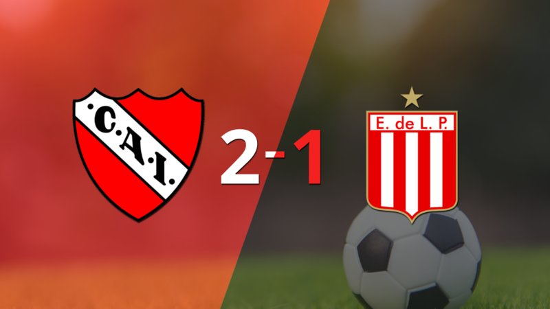 Estudiantes cayó 2-1 en su visita a Independiente