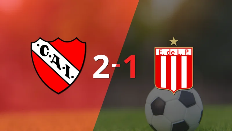 Estudiantes cayó 2-1 en su visita a Independiente