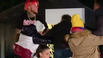 Chanchi Estévez empujó a Locho en El Hotel de los Famosos. Alex Caniggia le quiso pegar Chanchi Estévez empujó a Locho en El Hotel de los Famosos. Alex Caniggia le quiso pegar