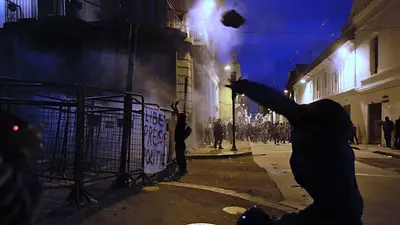 Estallido social en Ecuador: denuncian represión y un muerto en protestas contra Lasso Estallido social en Ecuador: denuncian represión y un muerto en protestas contra Lasso
