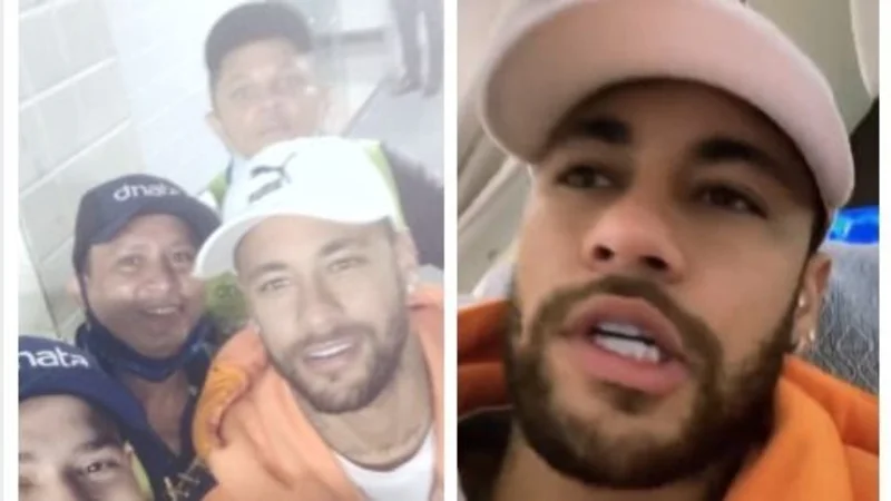Neymar, fútbol, deportes, PSG, avión privado, redes sociales
