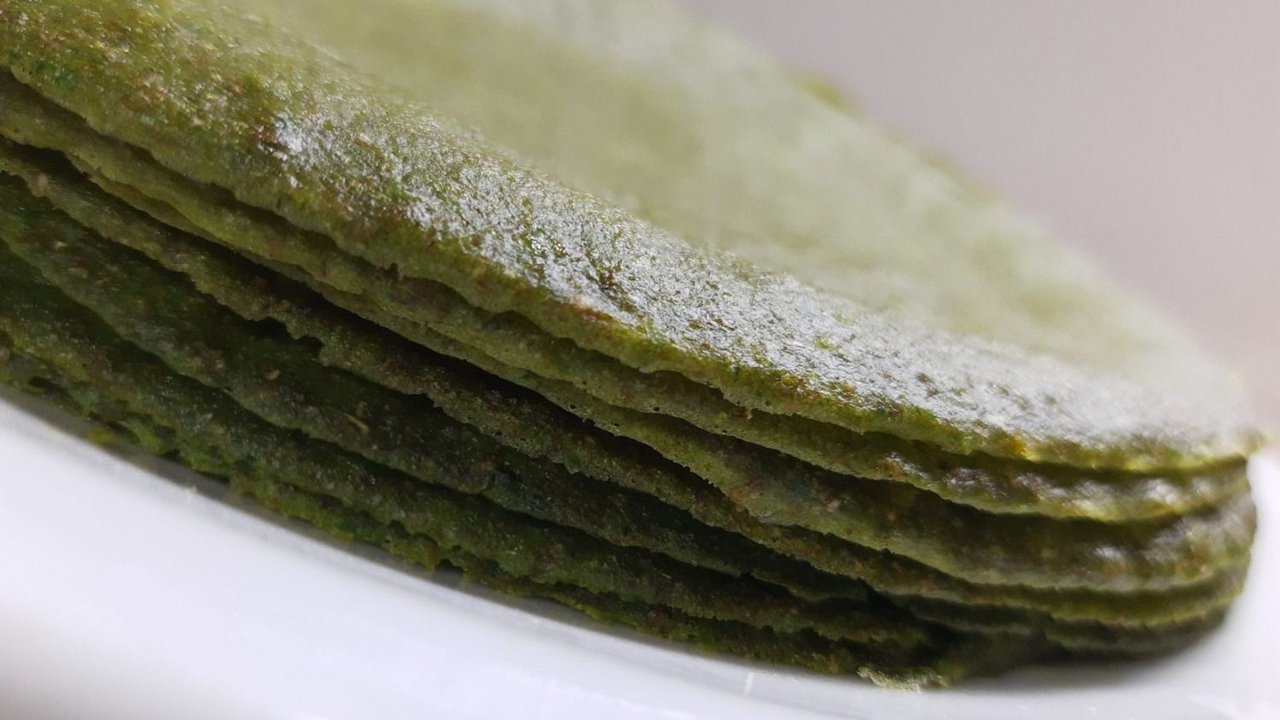Panqueque de espinaca