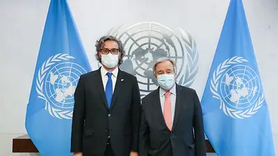 Cafiero le reclamó a la ONU que intervenga para retomar las negociaciones por las Malvinas Cafiero le reclamó a la ONU que intervenga para retomar las negociaciones por las Malvinas