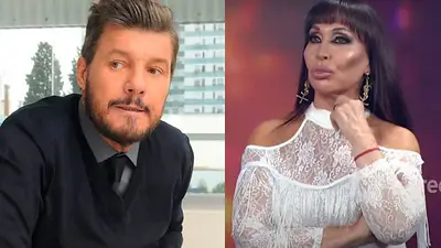 Marcelo Tinelli. Moria Casán Marcelo Tinelli. Moria Casán
