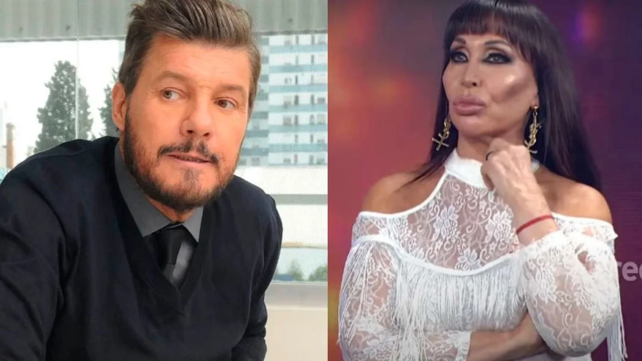 Marcelo Tinelli. Moria Casán