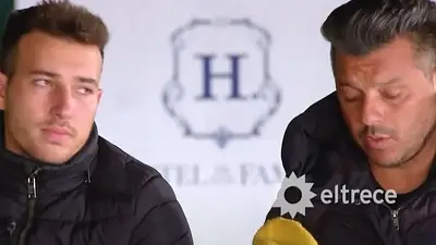 Chanchi Estévez y Martín Salwe enojados con la producción de El Trece por defender a Sabrina Carballo en El Hotel de los Famosos Chanchi Estévez y Martín Salwe enojados con la producción de El Trece por defender a Sabrina Carballo en El Hotel de los Famosos