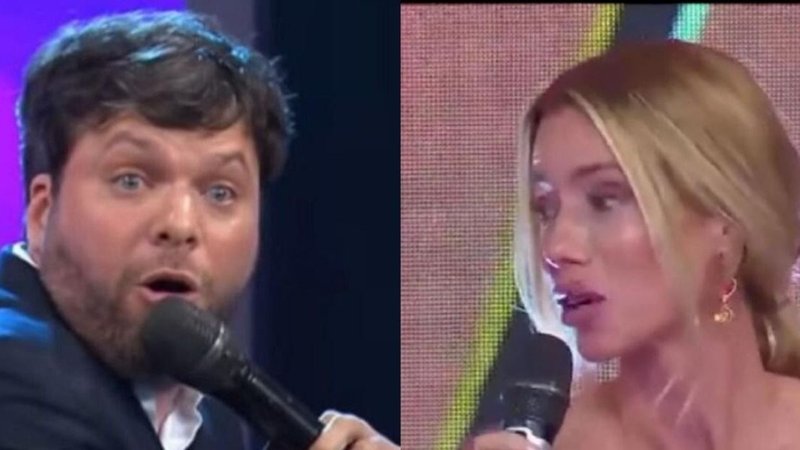 Guido Kaczka dijo que Nicole Neumann se iba a casar con Manuel Urcera y la incomodó en vivo en Los 8 Escalones