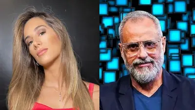 Jorge Rial y Estefi Berardi. Jorge Rial y Estefi Berardi.