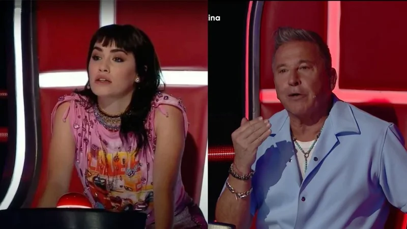 Ricardo Montaner  y Lali Espósito.